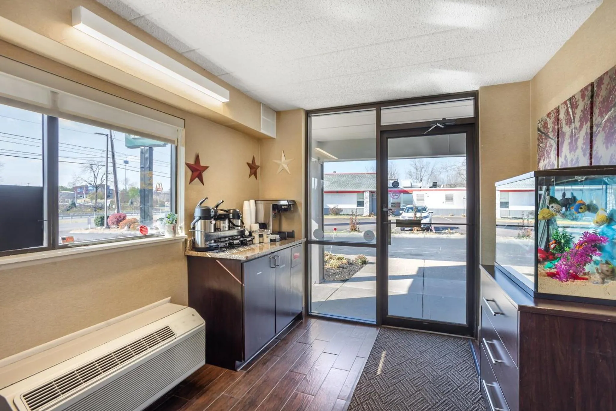 Lobby or reception in HomeTowne Studios by Red Roof Danville, PA