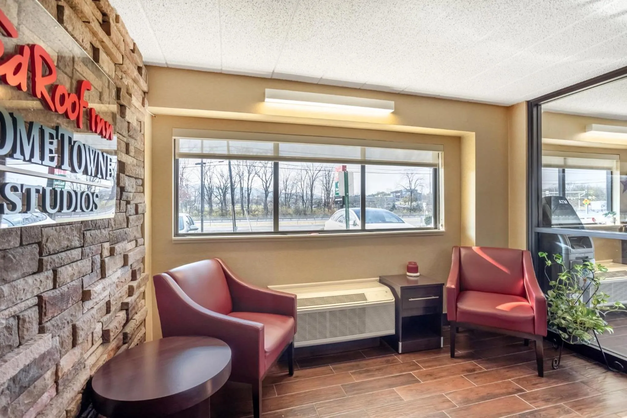 Lobby or reception in HomeTowne Studios by Red Roof Danville, PA