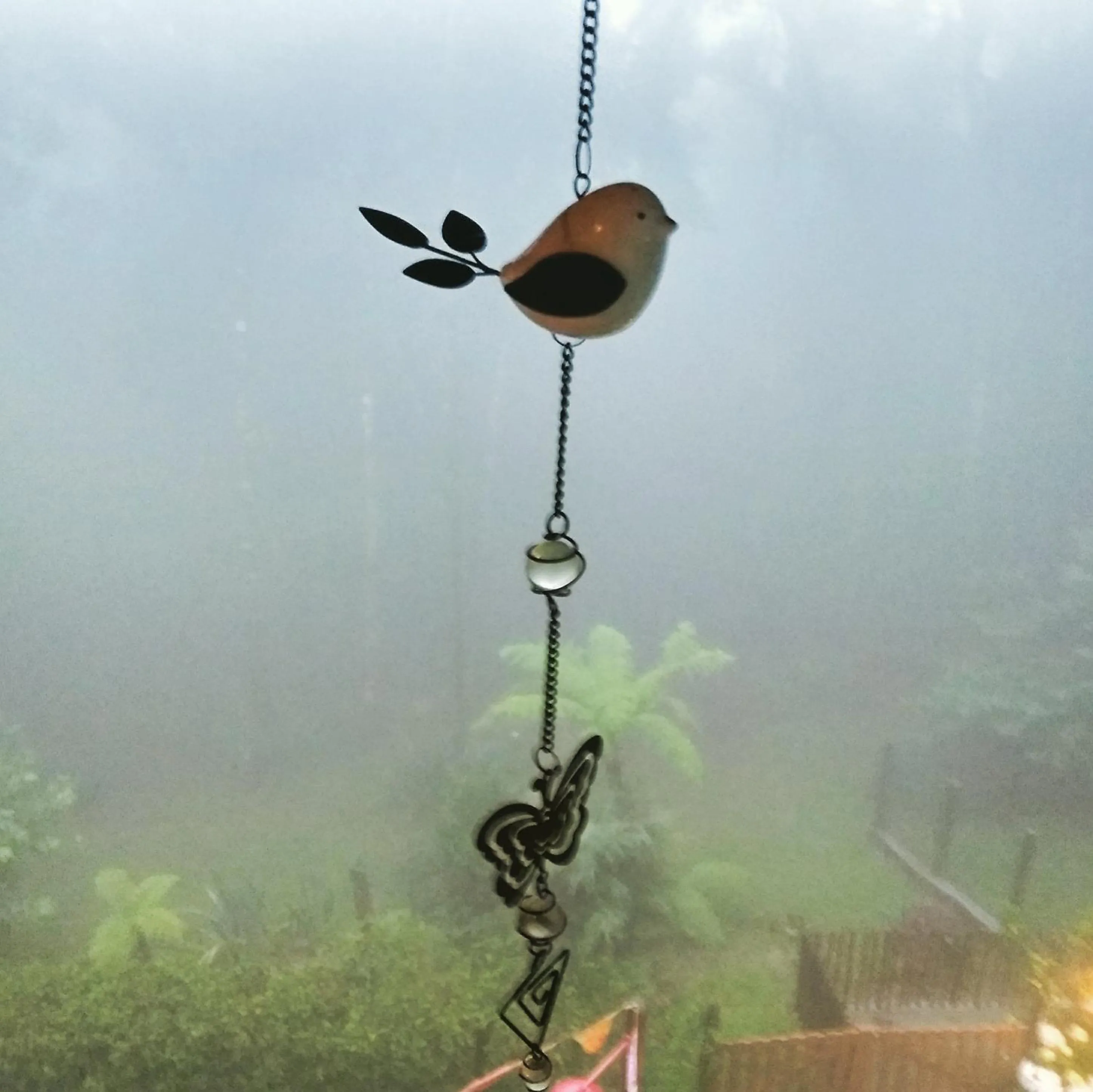 Decorative detail in Nas Nuvens Hospedaria