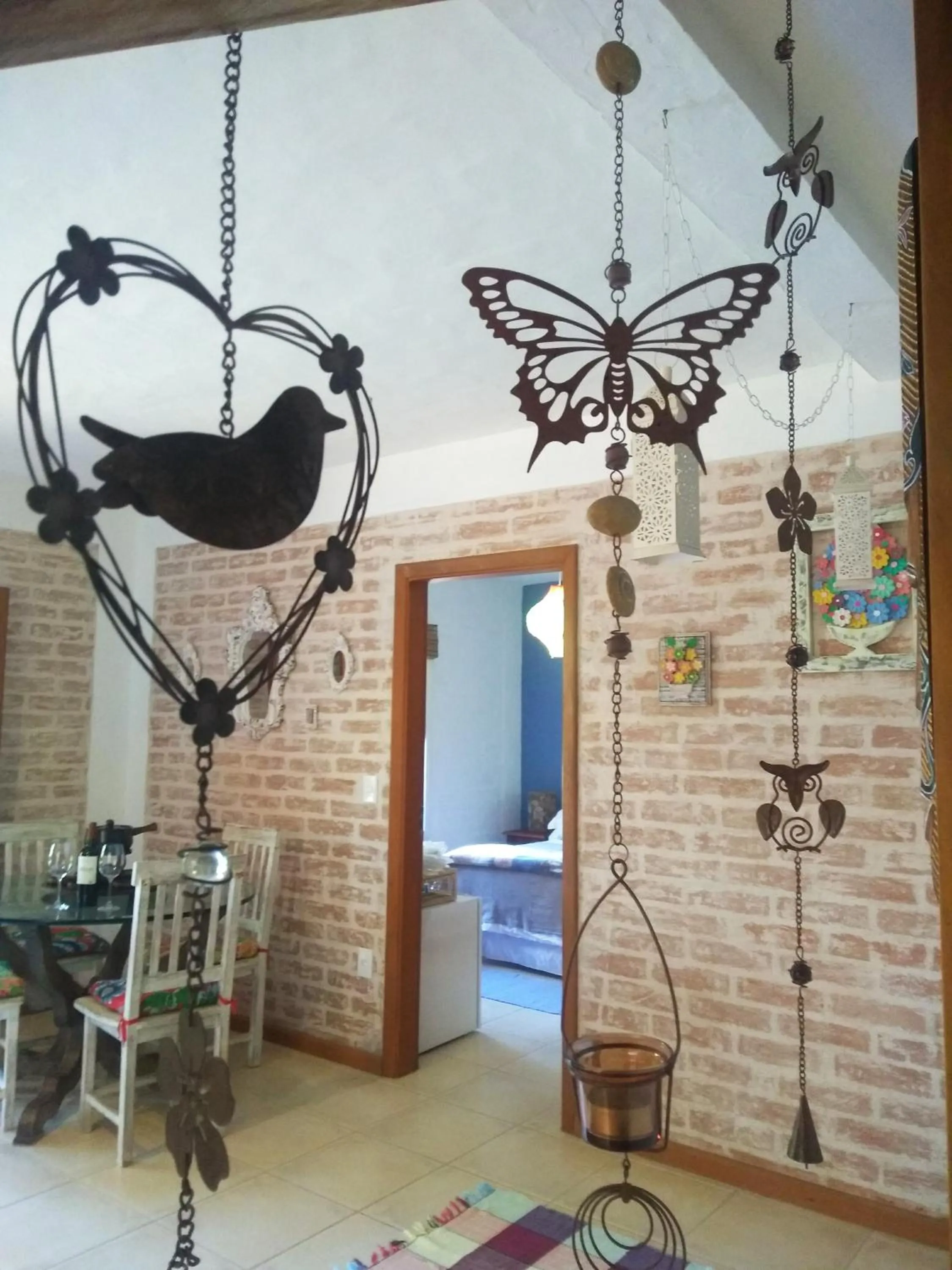 Living room in Nas Nuvens Hospedaria