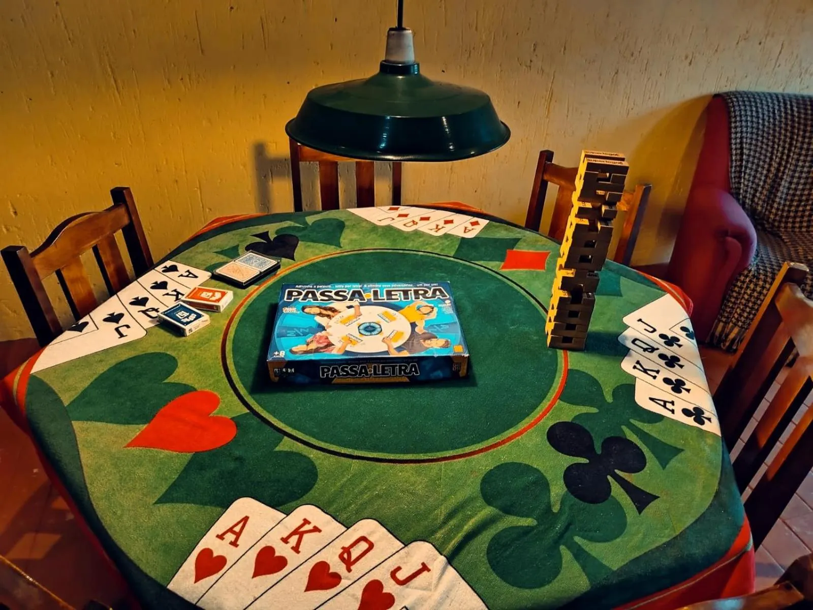 Game Room in Chalés Pousada Malacara