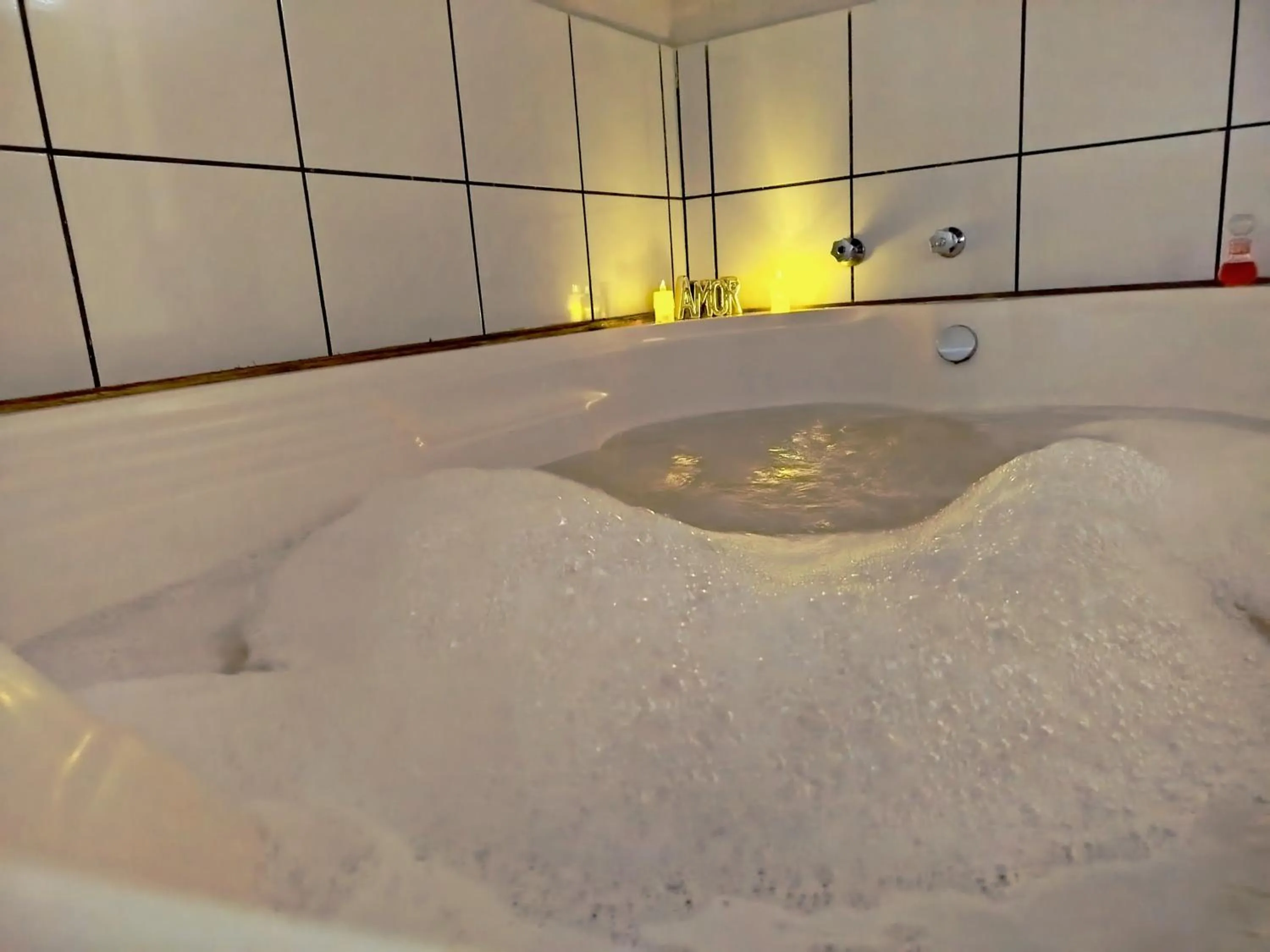 Hot Tub in Chalés Pousada Malacara