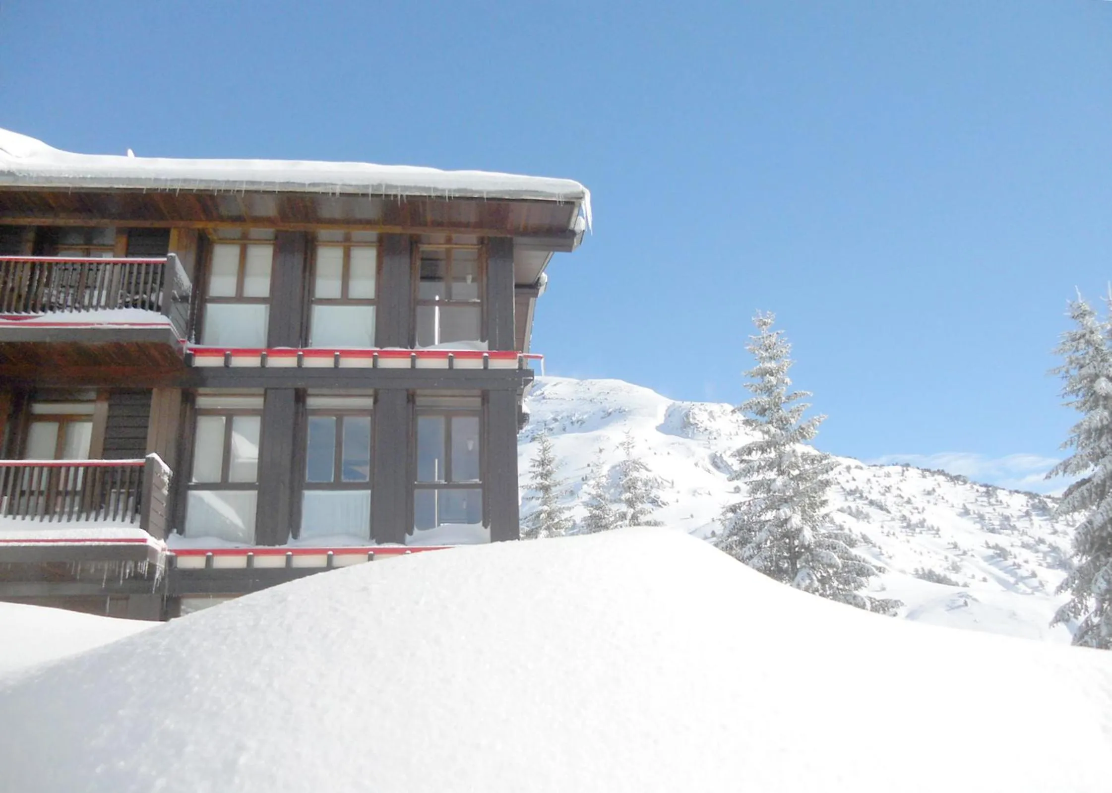 Facade/entrance in SNÖ Hotel Candanchú
