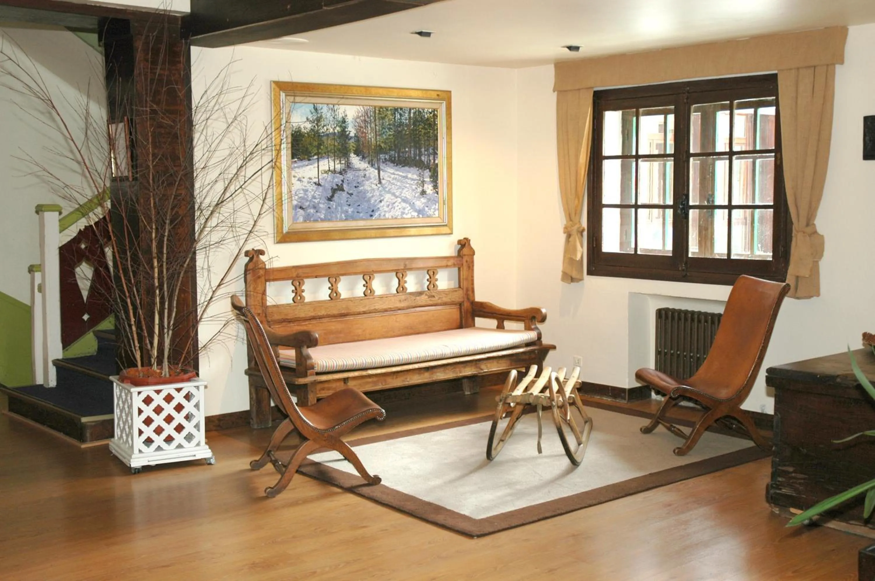 Lobby or reception in SNÖ Hotel Candanchú