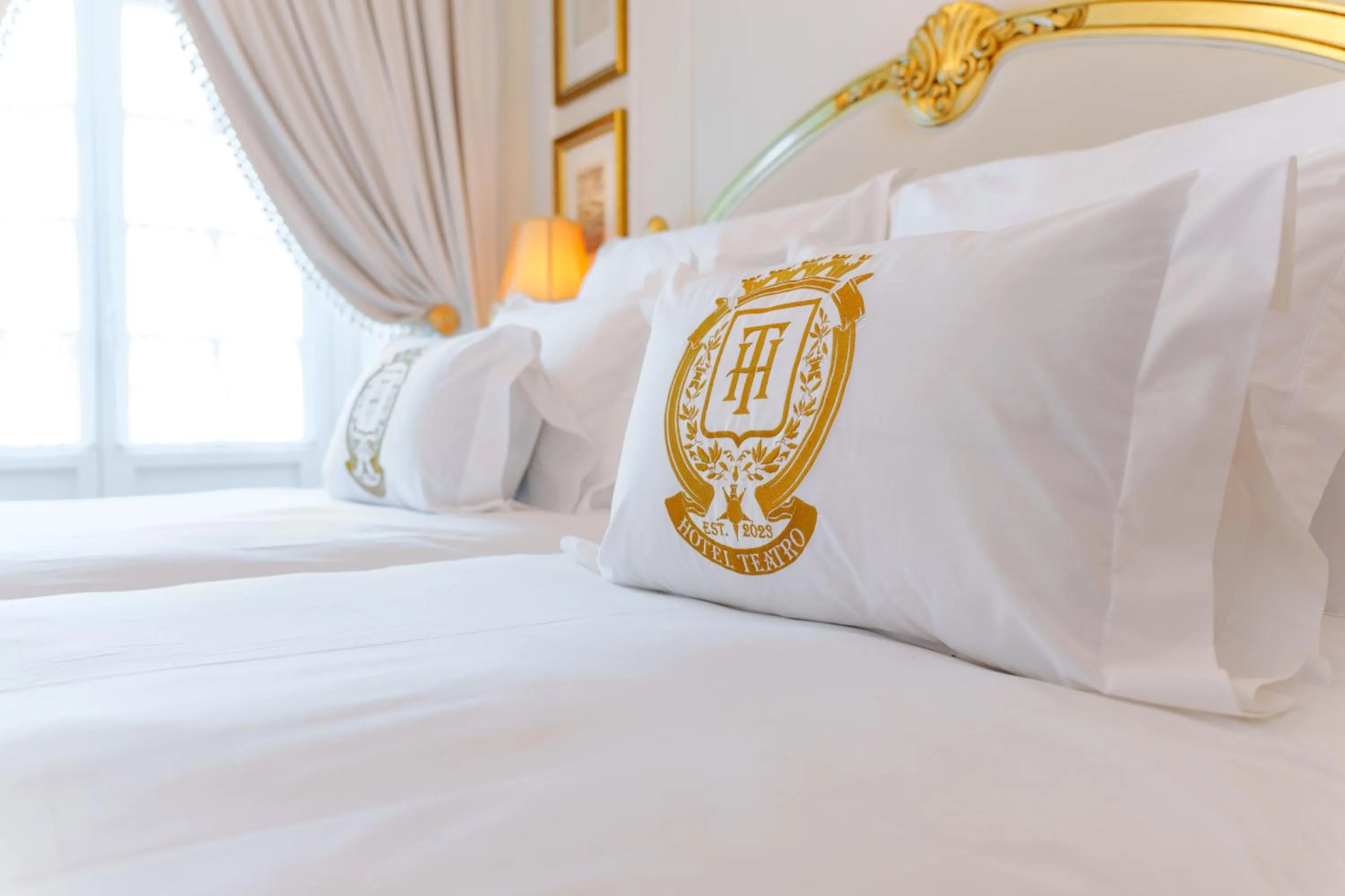 Bed in Boutique Hotel Teatro