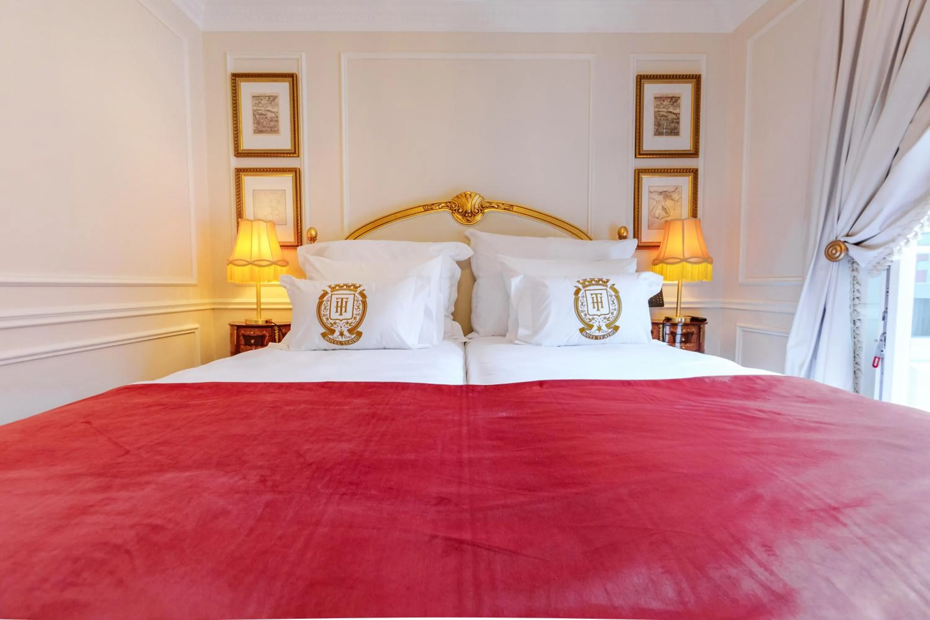 Bed in Boutique Hotel Teatro