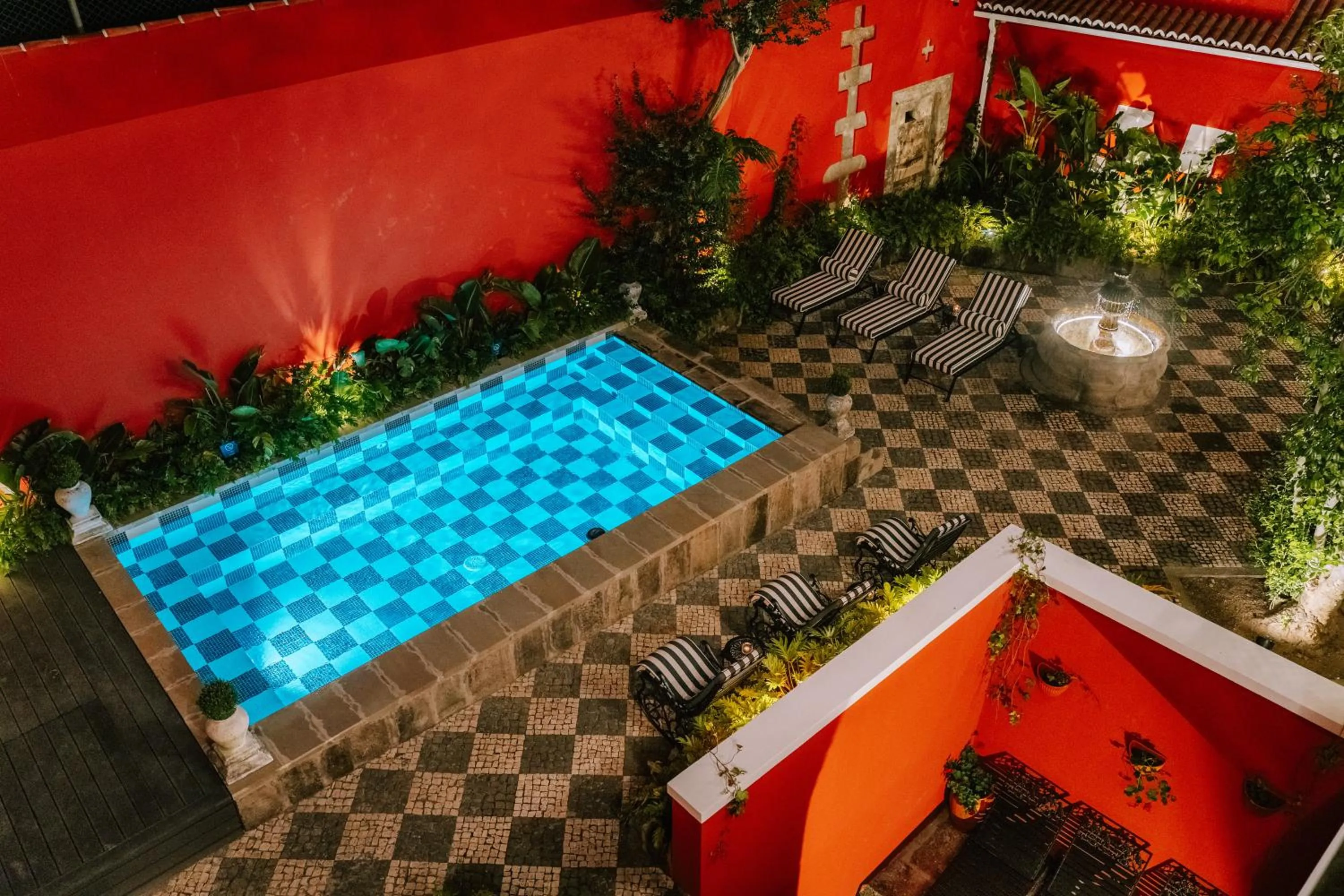 Garden view in Boutique Hotel Teatro