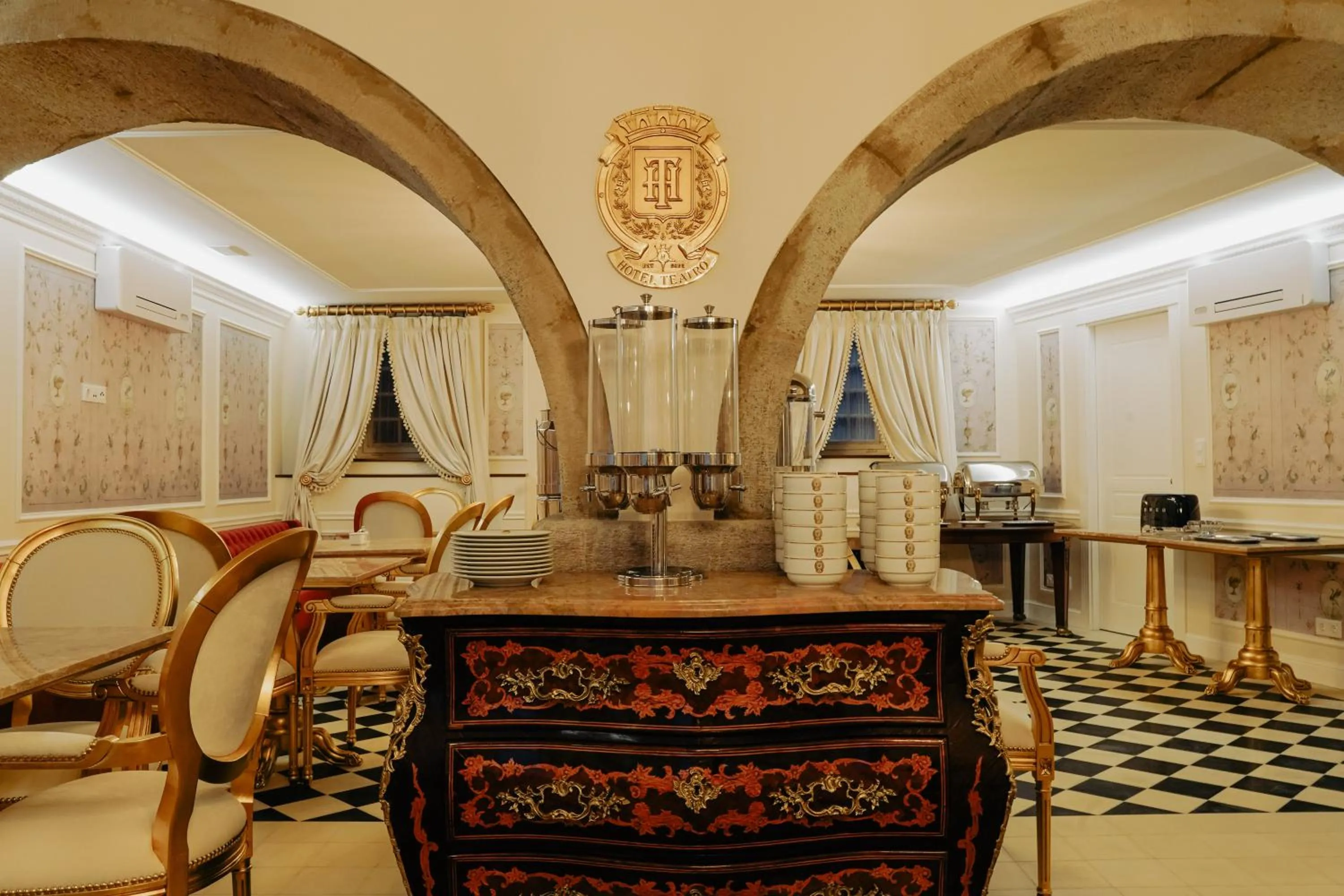 Dining area in Boutique Hotel Teatro