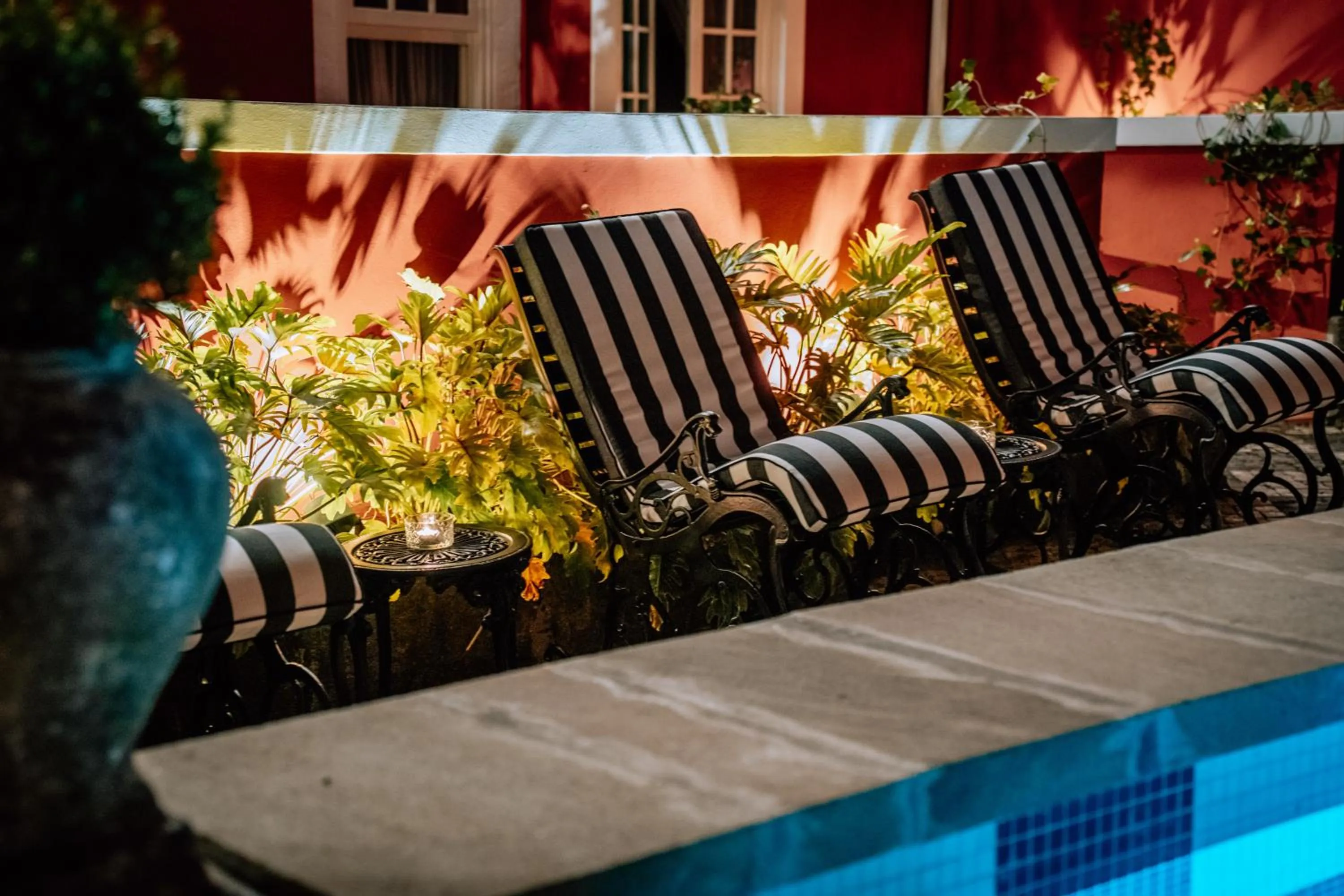 Patio in Boutique Hotel Teatro