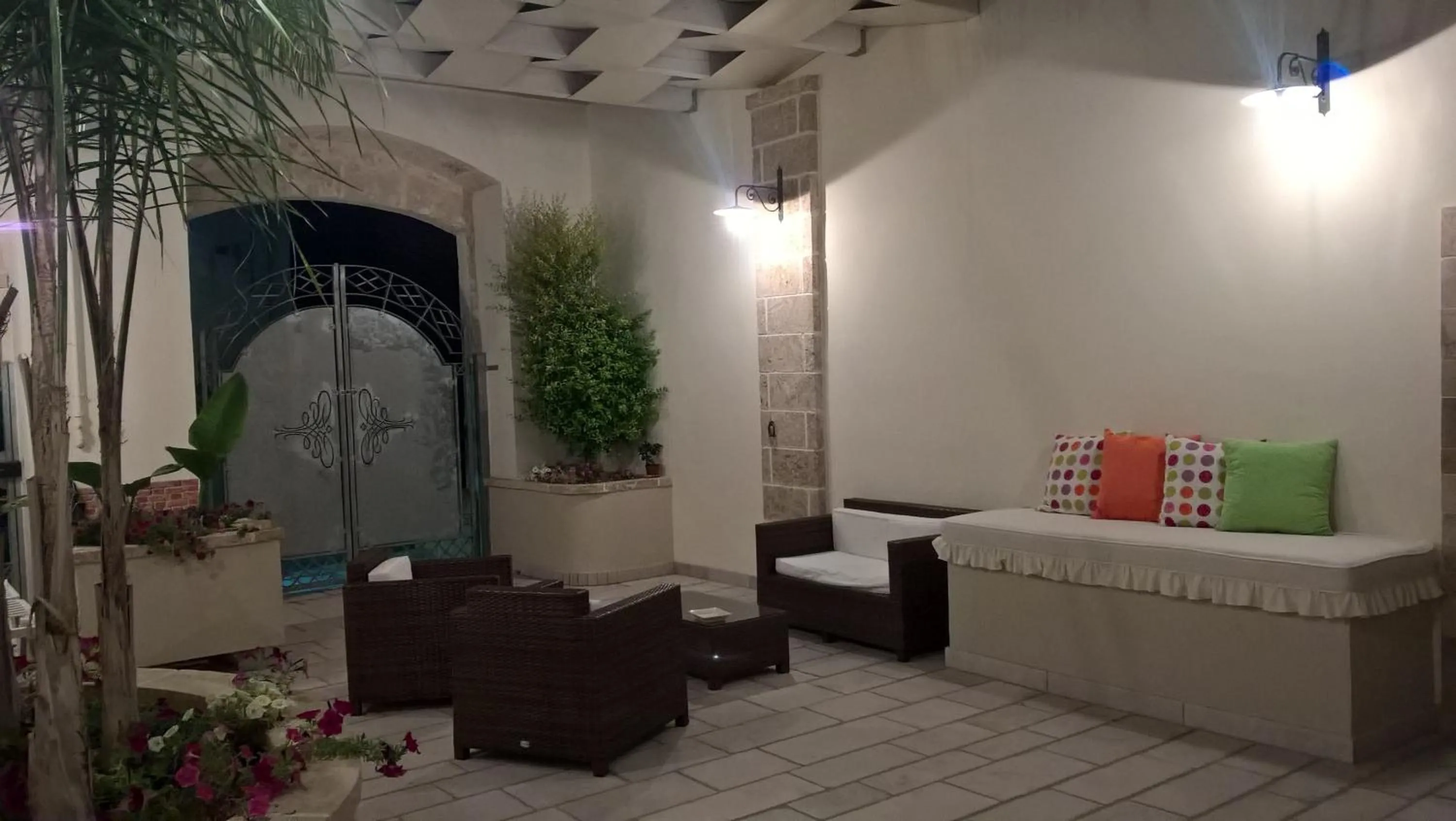 Inner courtyard view in Gradiè