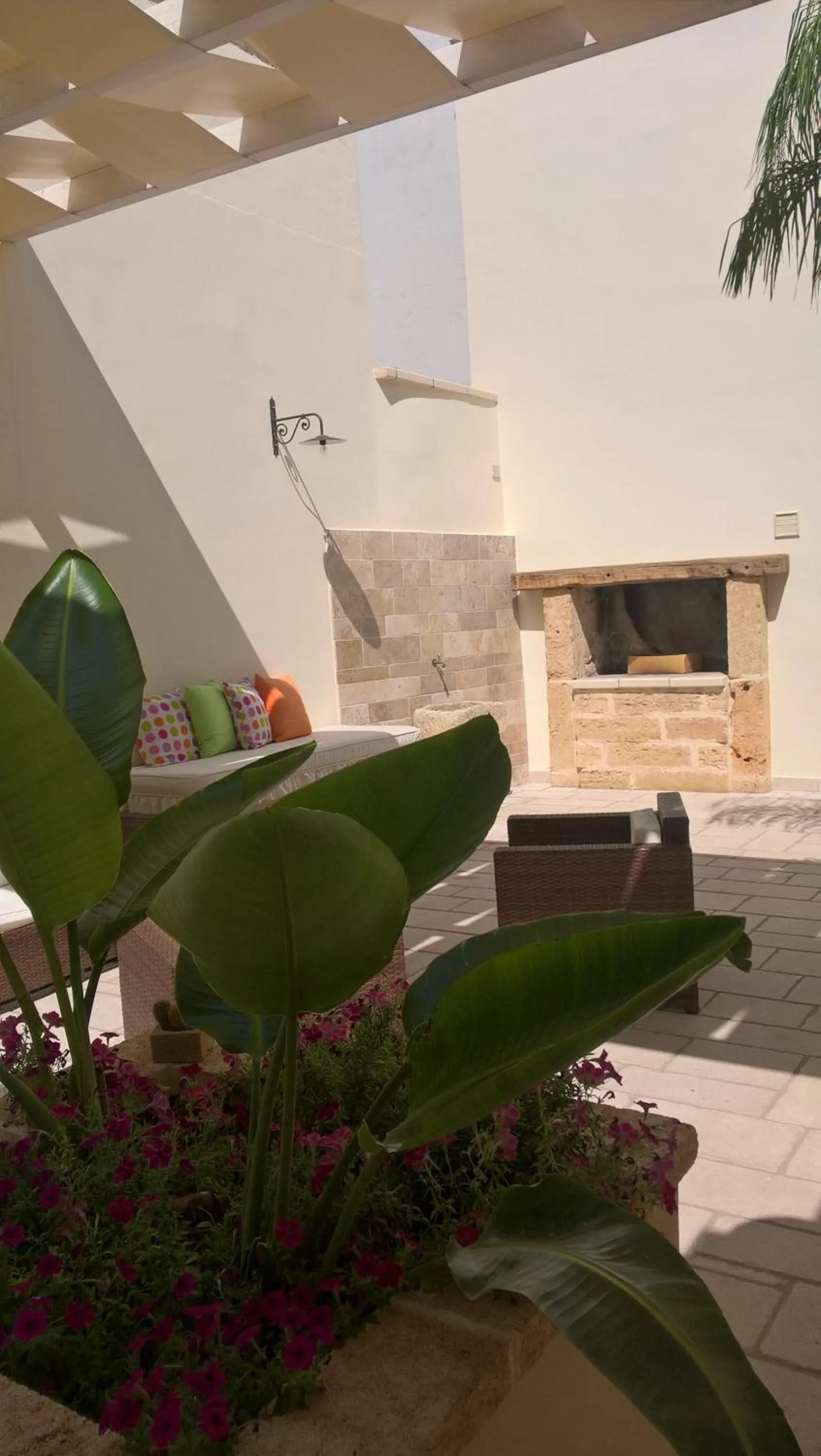 Inner courtyard view in Gradiè