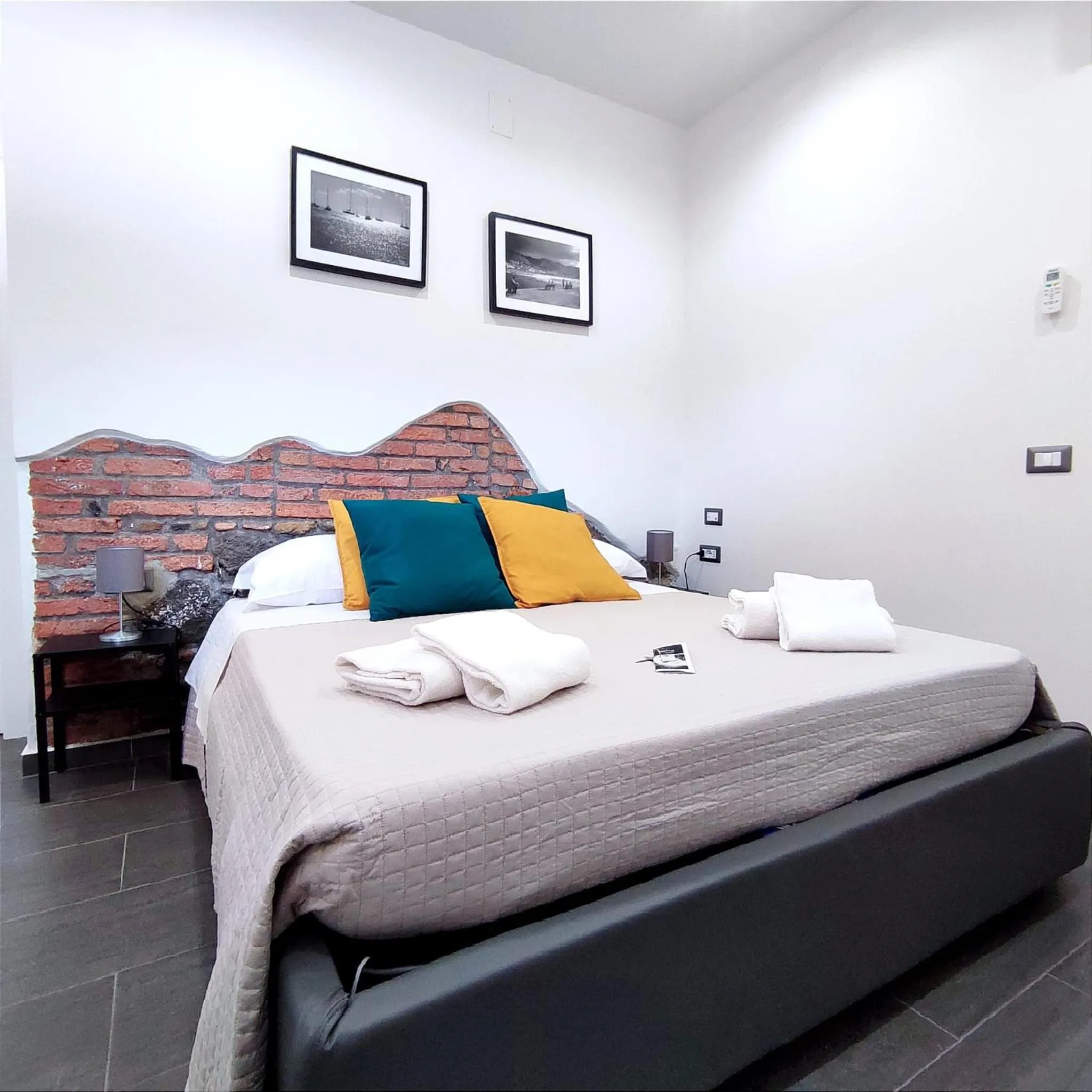 Bed in Passi di Mare Rooms