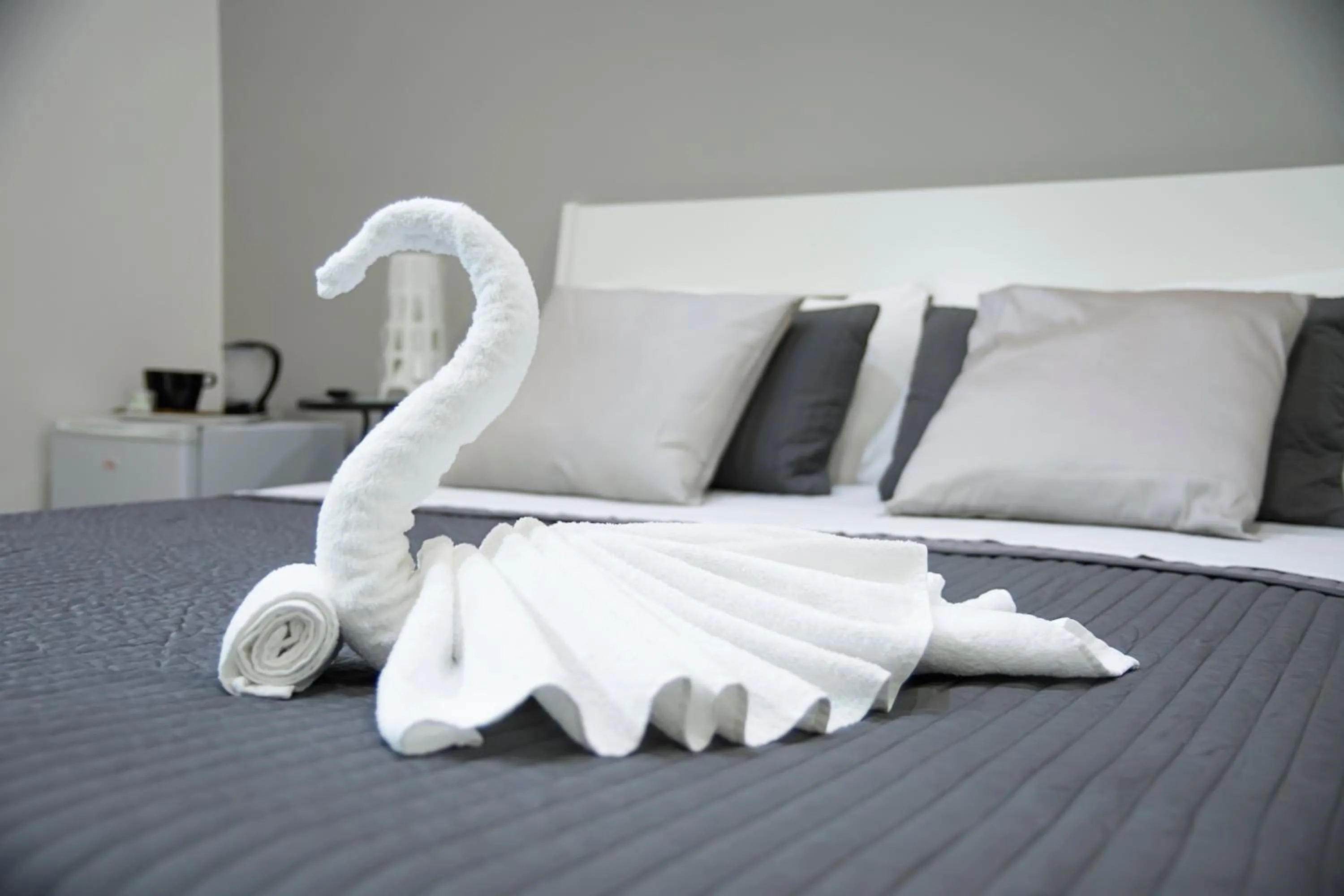 Decorative detail, Bed in Passi di Mare Rooms