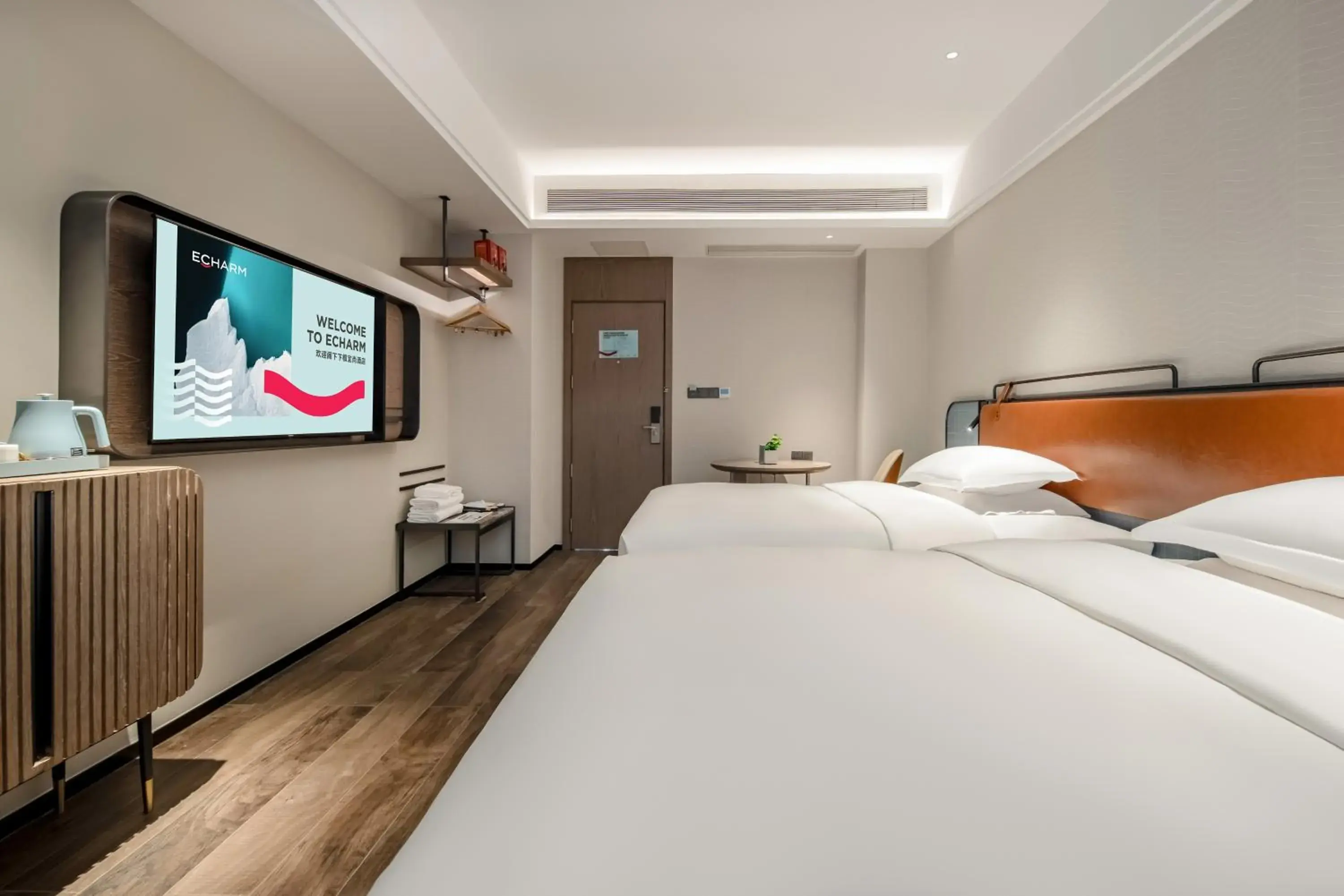 Bedroom, Bed in Eharm Hotel Baise Jingxi Jinxiu Ancient Town Bedroom, Bed in Eharm Hotel Baise Jingxi Jinxiu Ancient Town