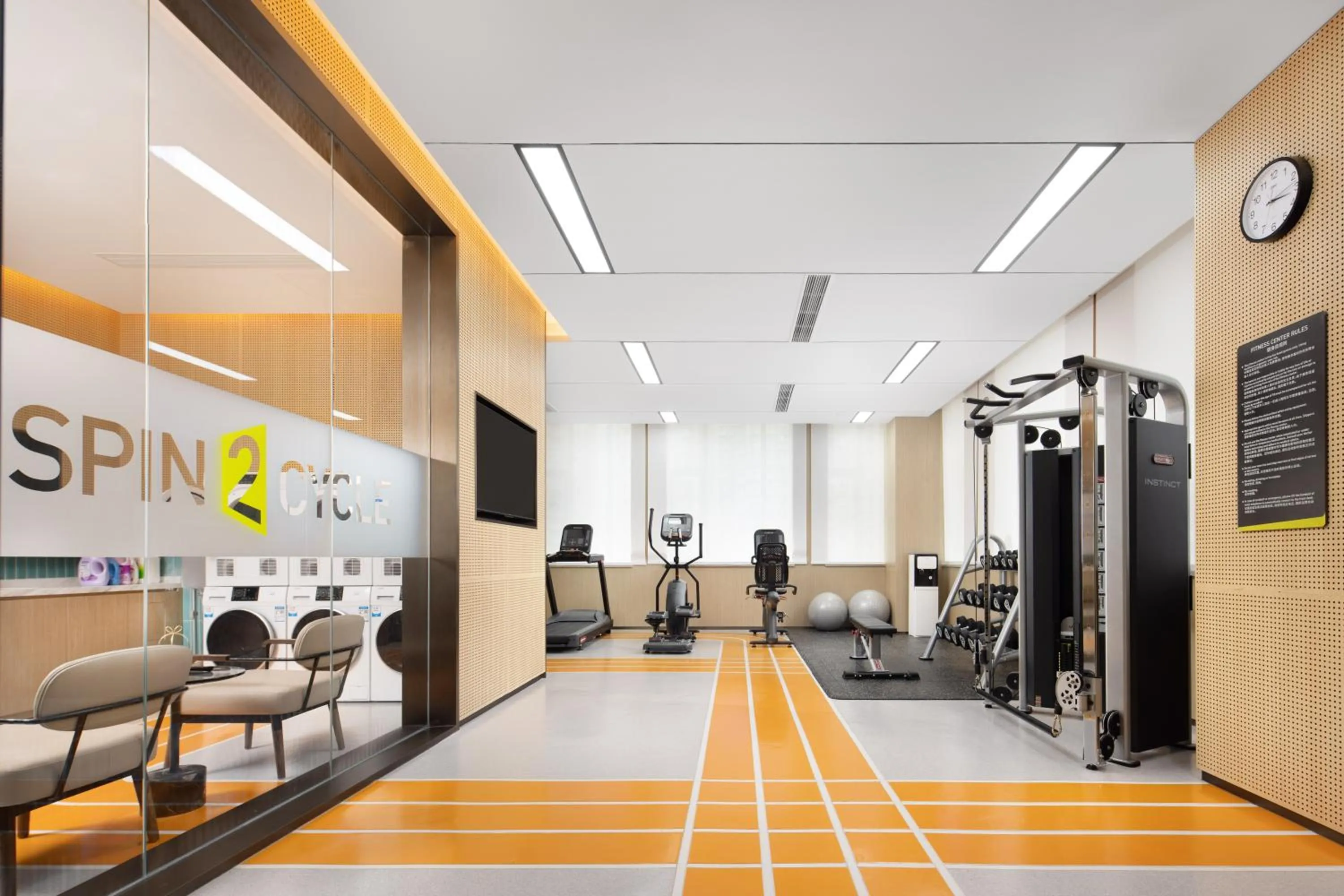 Fitness centre/facilities in Home2 Suite by Hilton Hangzhou Qianjiang New Town