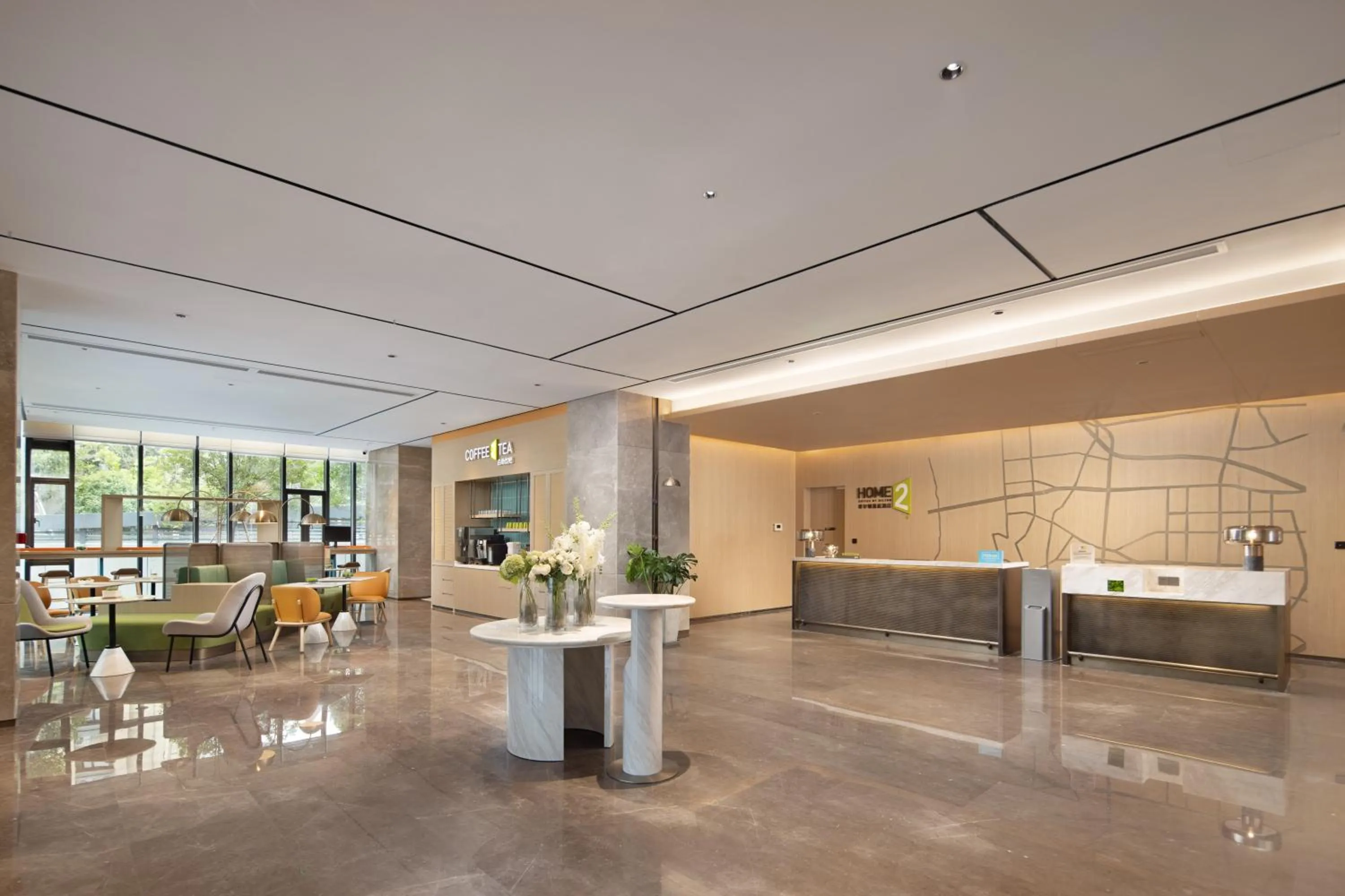 Lobby or reception in Home2 Suite by Hilton Hangzhou Qianjiang New Town