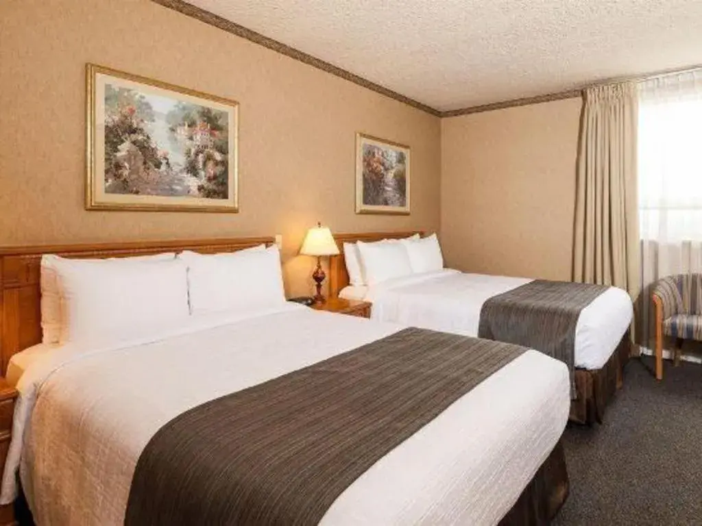 Bed in The Glenmore Inn & Convention Centre Bed in The Glenmore Inn & Convention Centre