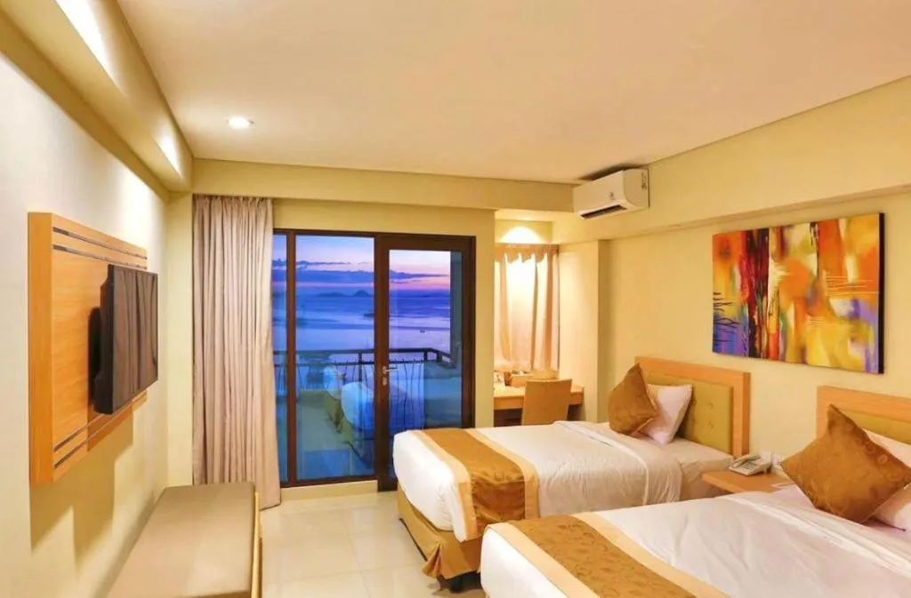 Bed in Laprima Hotel