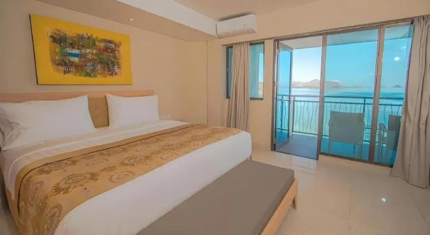 Bed in Laprima Hotel