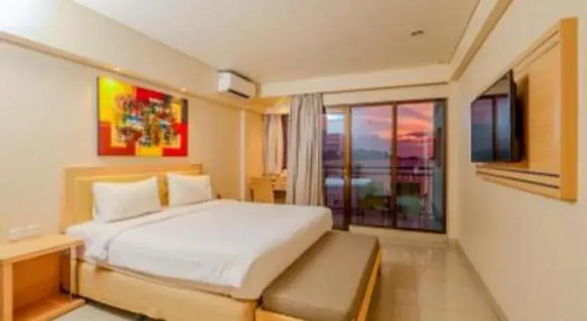 Bed in Laprima Hotel Bed in Laprima Hotel