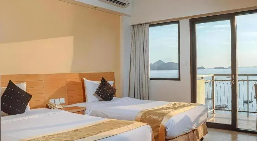 Bed in Laprima Hotel Bed in Laprima Hotel