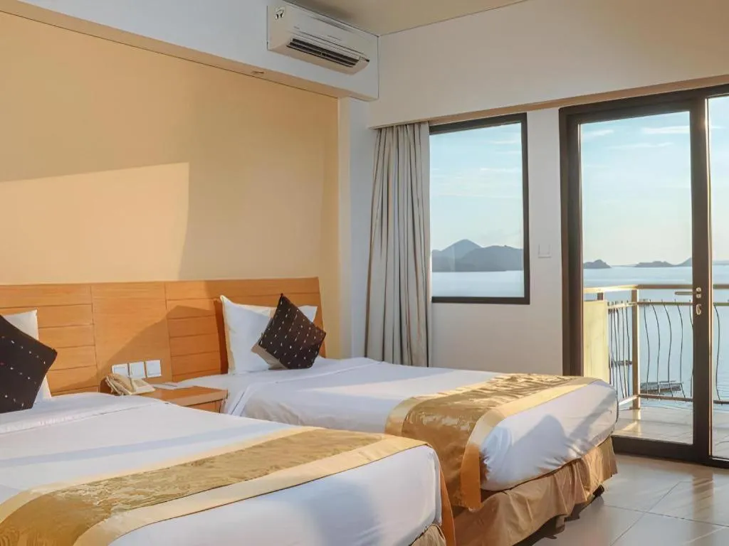 Bed in Laprima Hotel