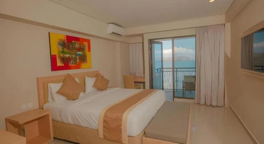 Bed in Laprima Hotel