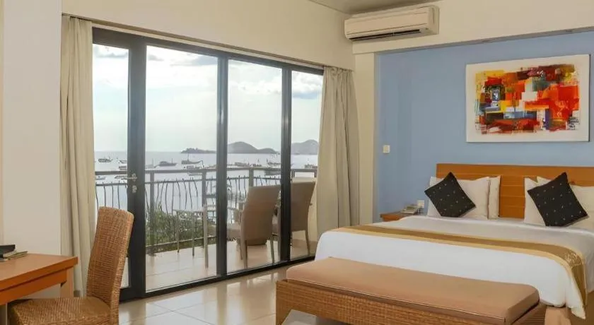 Bed in Laprima Hotel