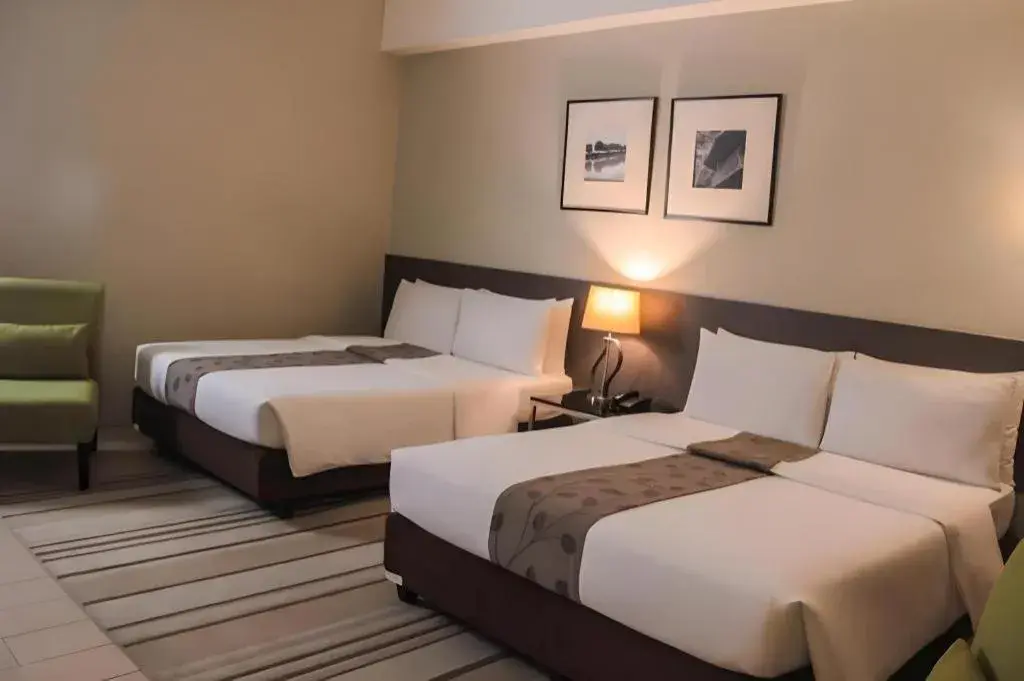 Bed in Sequoia Hotel Quezon City Bed in Sequoia Hotel Quezon City