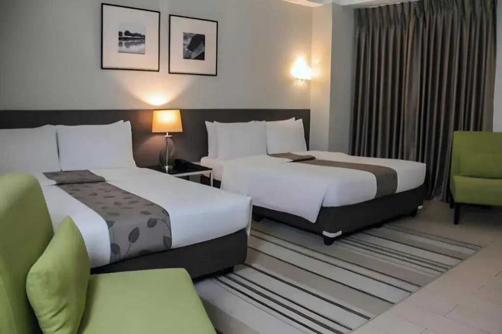 Bed in Sequoia Hotel Quezon City Bed in Sequoia Hotel Quezon City