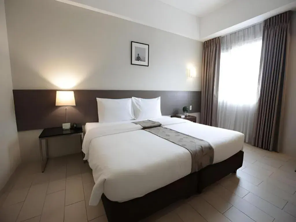 Bed in Sequoia Hotel Quezon City Bed in Sequoia Hotel Quezon City