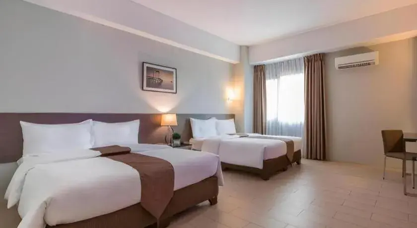 Bed in Sequoia Hotel Quezon City Bed in Sequoia Hotel Quezon City