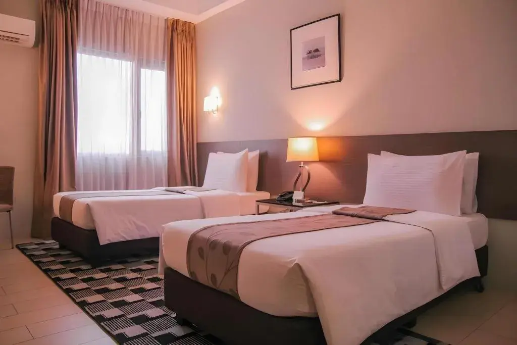 Bed in Sequoia Hotel Quezon City Bed in Sequoia Hotel Quezon City