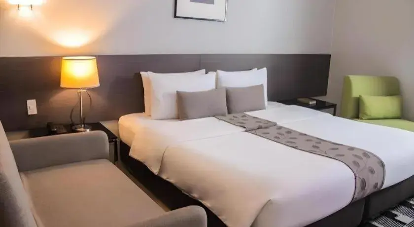 Bed in Sequoia Hotel Quezon City Bed in Sequoia Hotel Quezon City