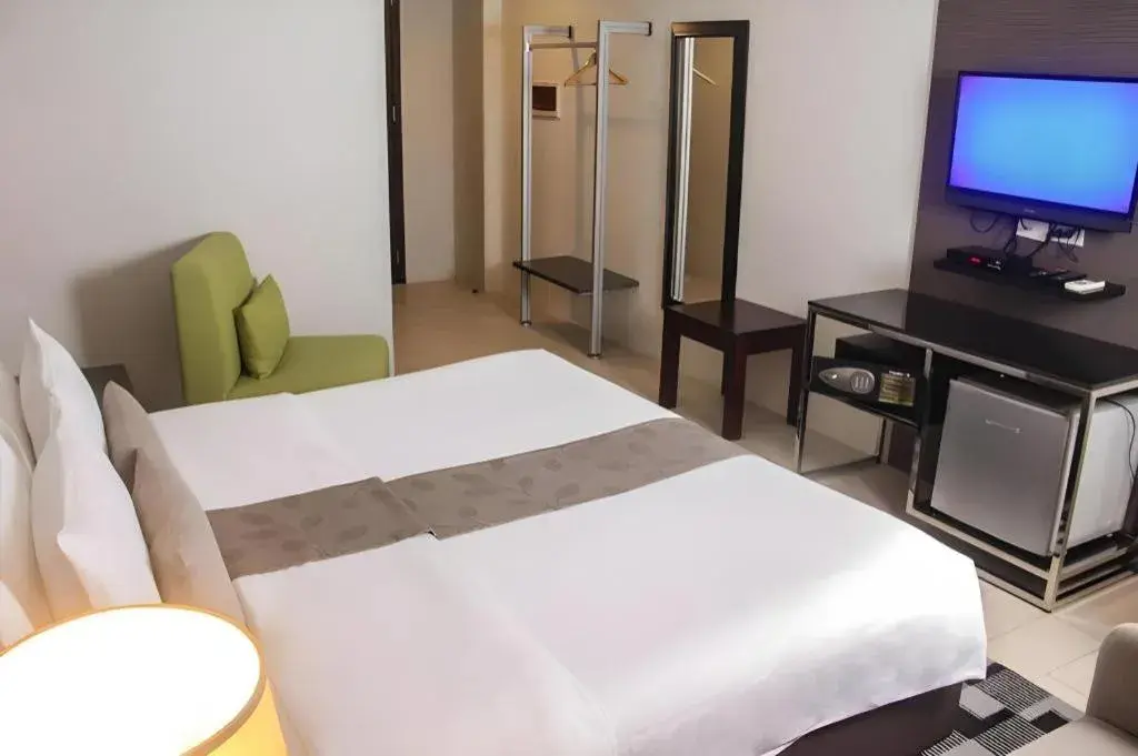 Bed in Sequoia Hotel Quezon City Bed in Sequoia Hotel Quezon City