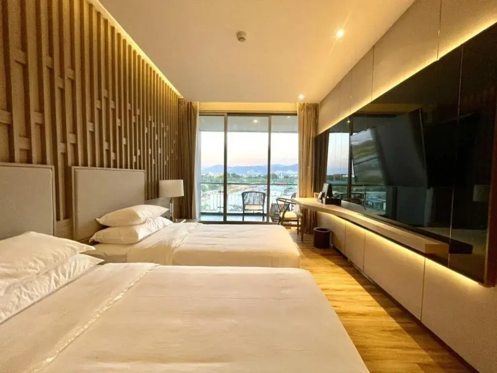 Bed in Symphony of The Sea Hotel Bed in Symphony of The Sea Hotel