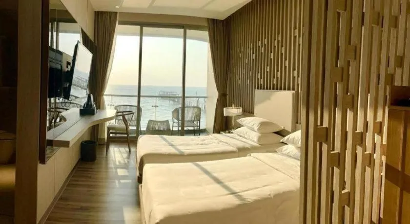 Bed in Symphony of The Sea Hotel