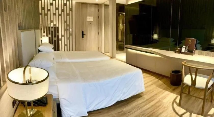 Bed in Symphony of The Sea Hotel