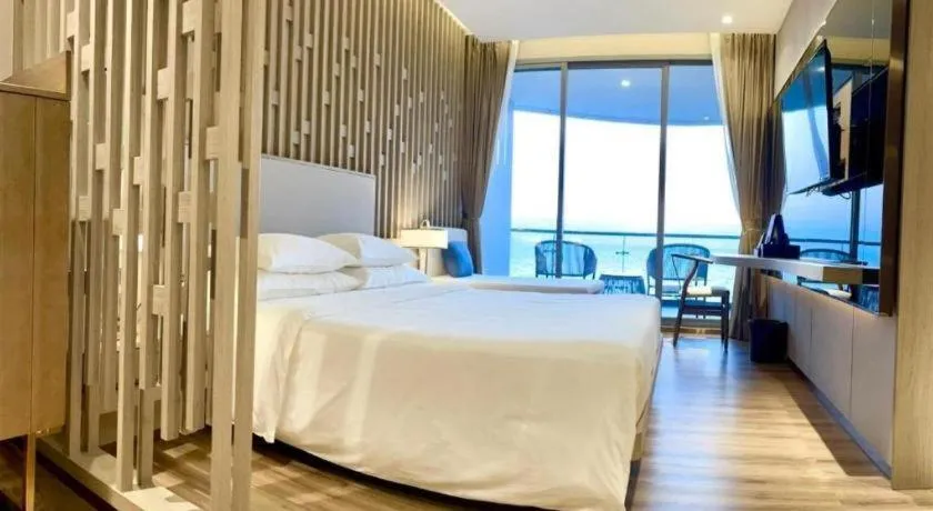 Bed in Symphony of The Sea Hotel