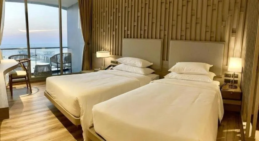 Bed in Symphony of The Sea Hotel