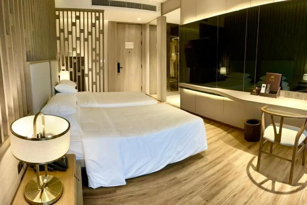 Bed in Symphony of The Sea Hotel