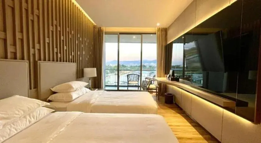 Bed in Symphony of The Sea Hotel Bed in Symphony of The Sea Hotel