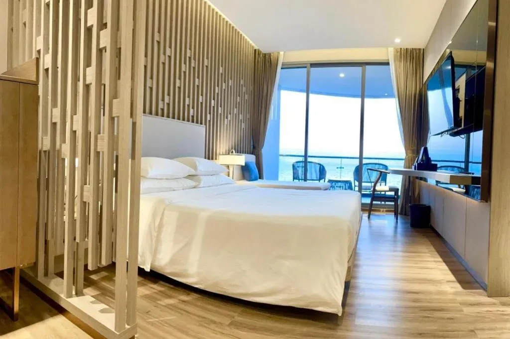 Bed in Symphony of The Sea Hotel