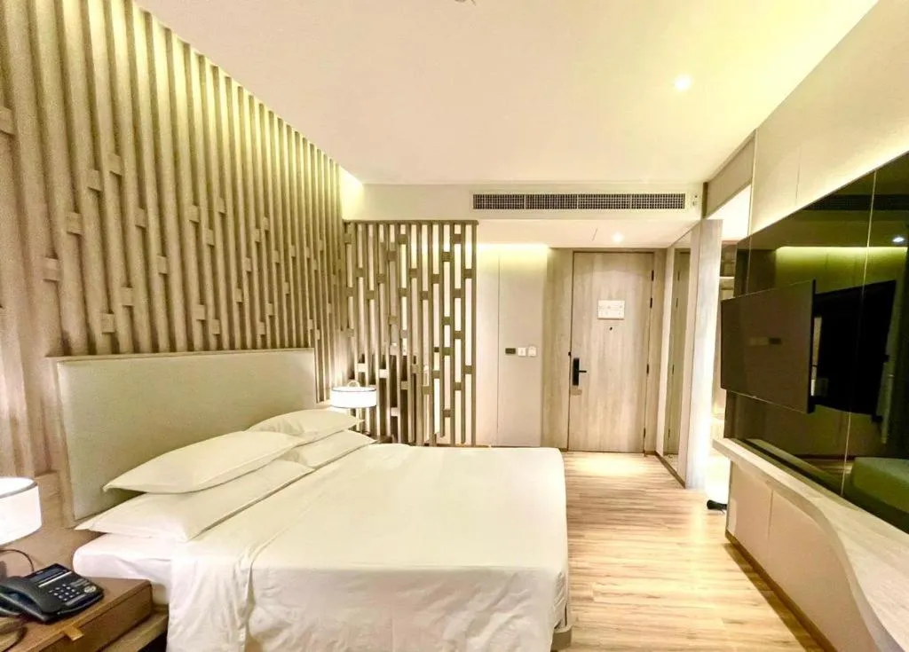 Bed in Symphony of The Sea Hotel