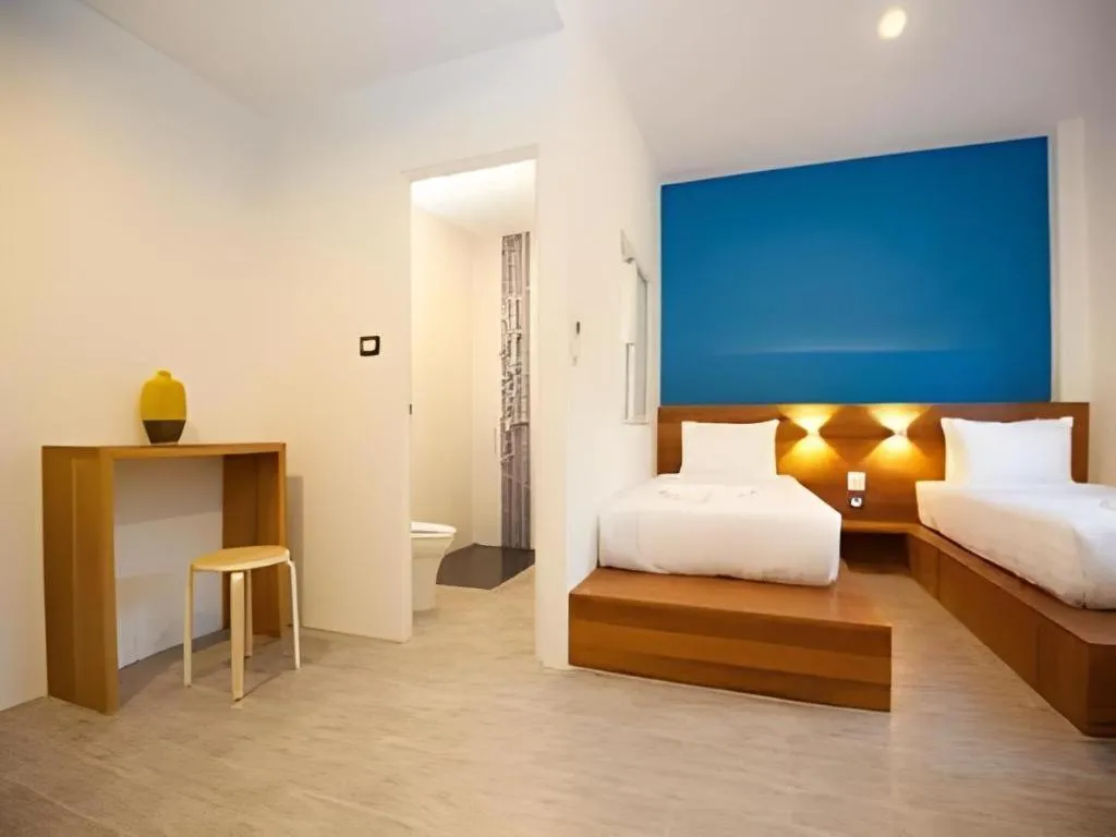 Bed in Thalassa Hotel