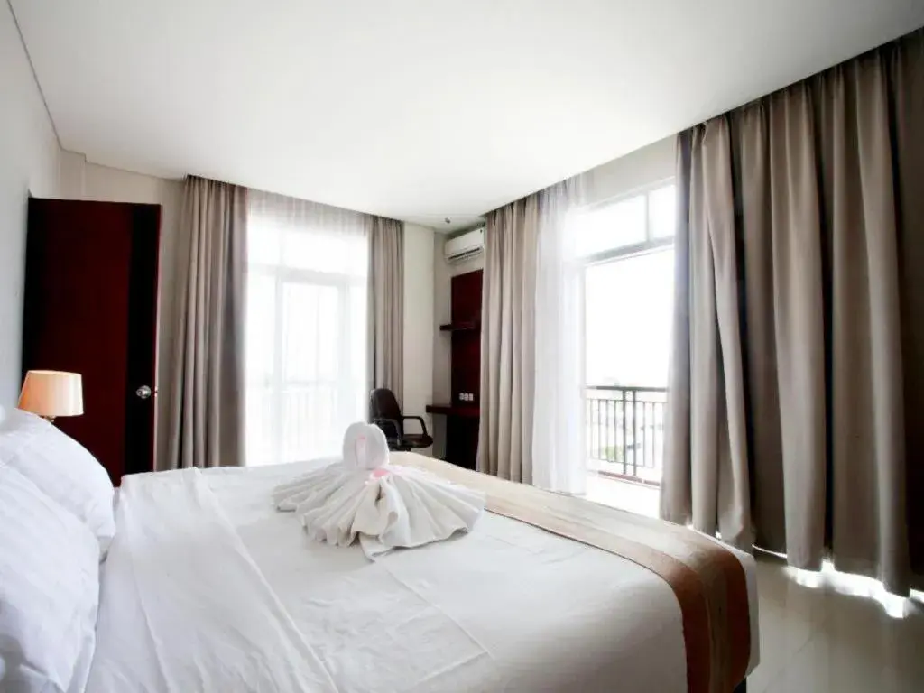 Bed in Karlita Hotel Tegal Bed in Karlita Hotel Tegal