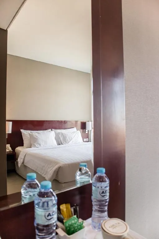 Bed in Karlita Hotel Tegal