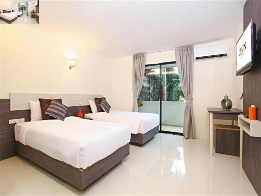 Bed in The Zen Hotel Pattaya