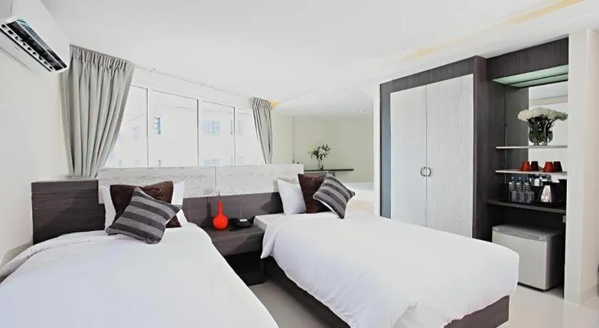 Bed in The Zen Hotel Pattaya