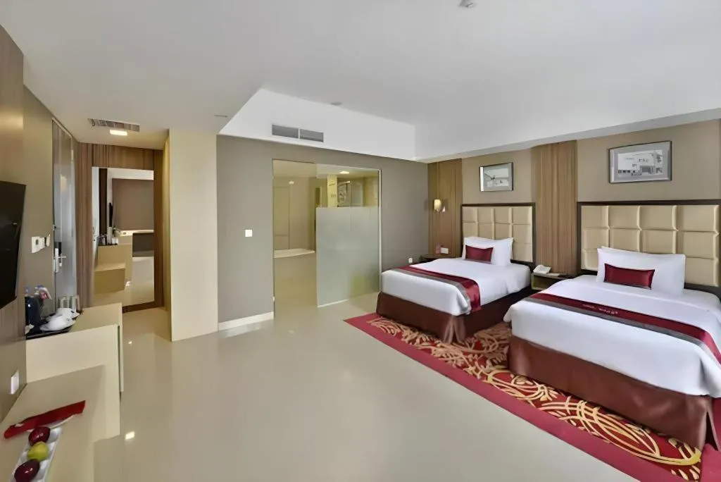 Bed in Travello Hotel Bandung